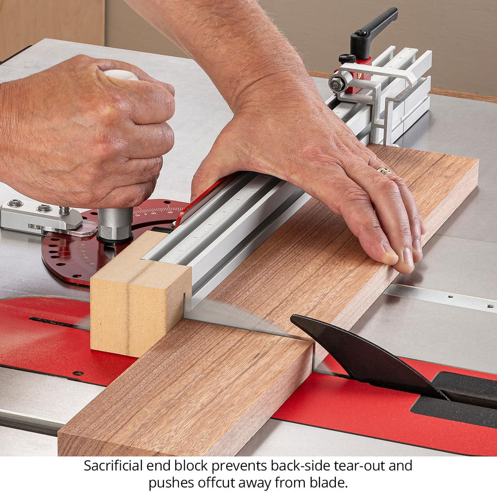 Miter Gauge with Flip Stop and Miter Bar N32155