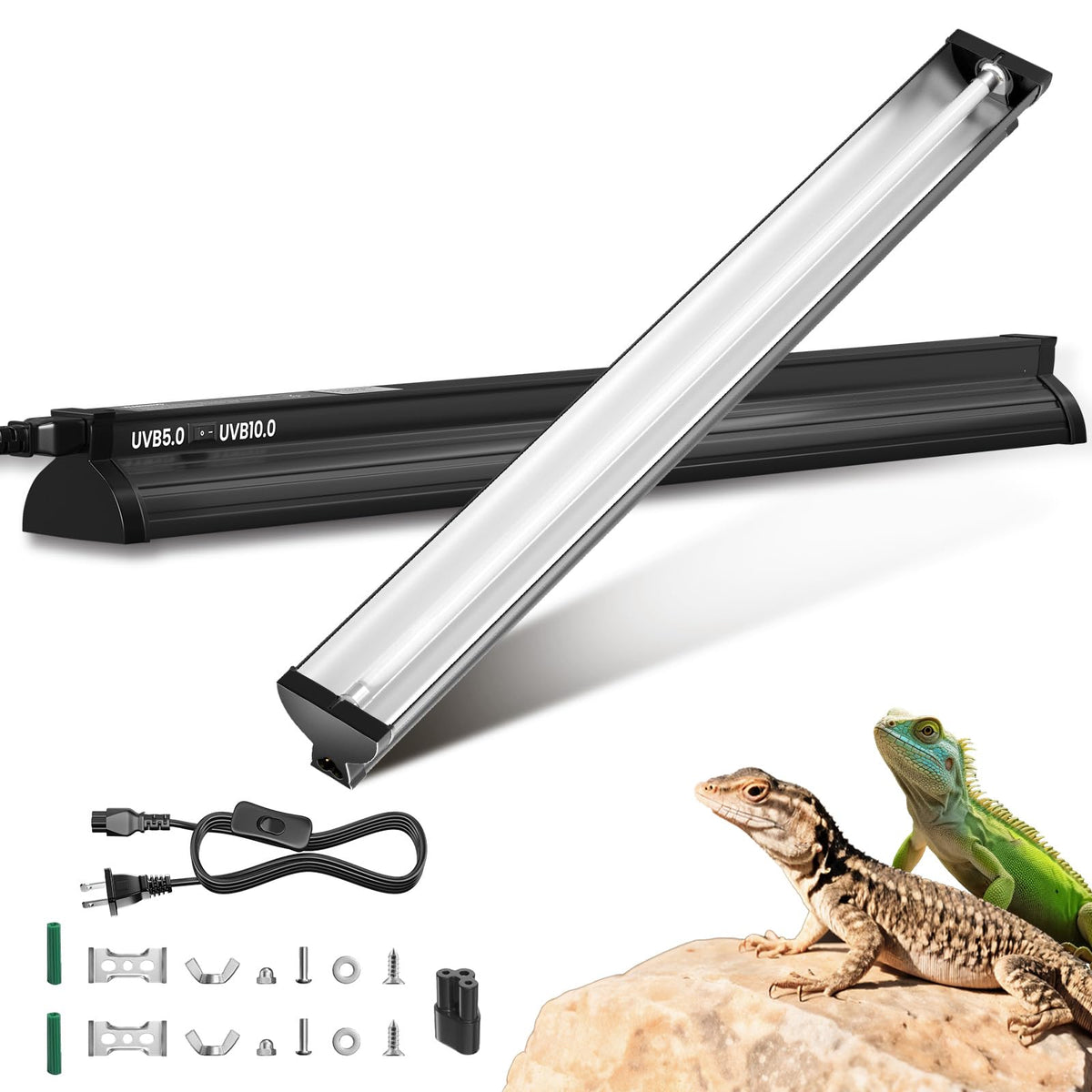 22'' 24W T5 UVB Reptile Light Combo Kit U94226