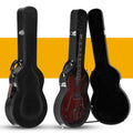42-Inch Hard Electric Guitar Case with Lock Latch, Black S21956