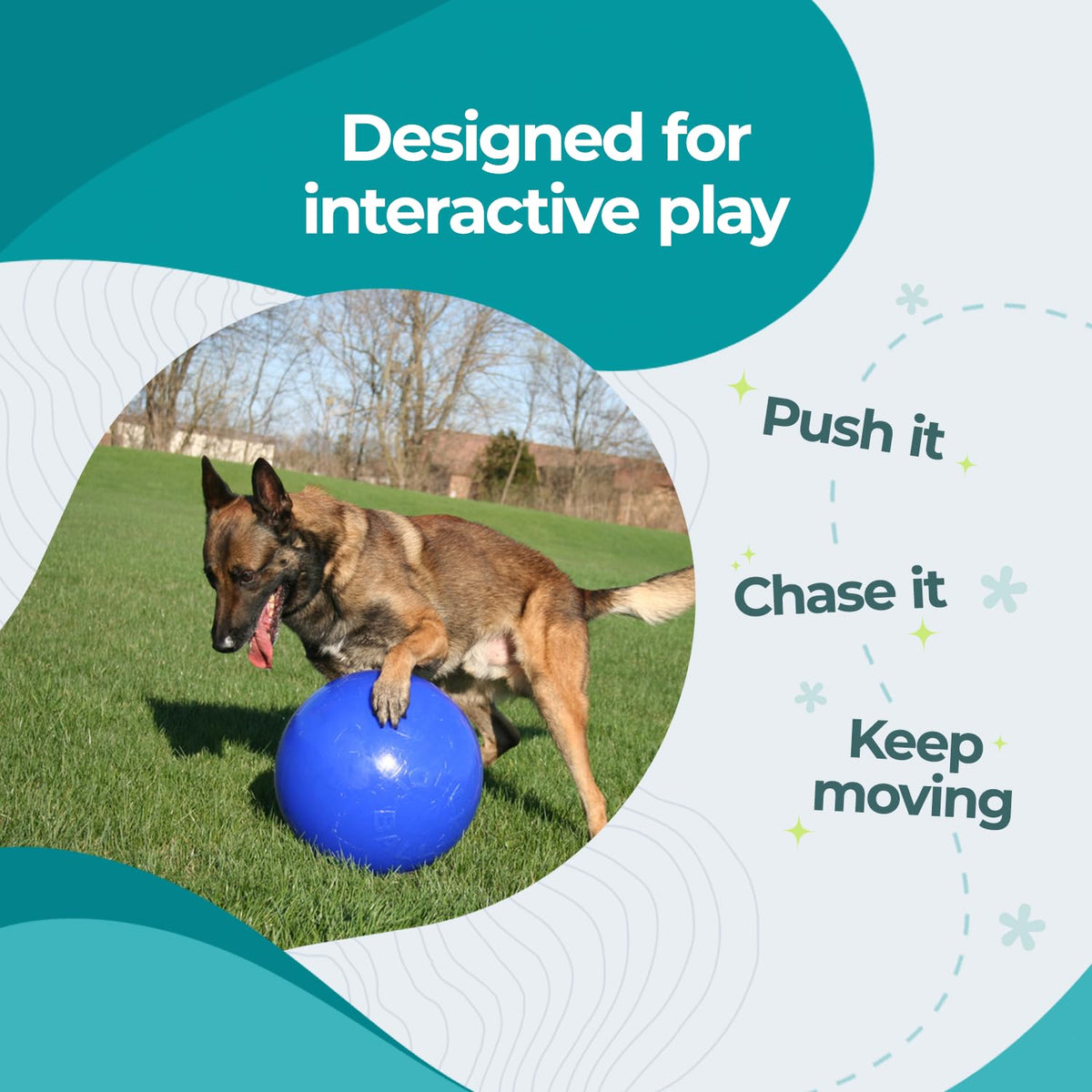 Blue Extra-Large Dog Toy K124