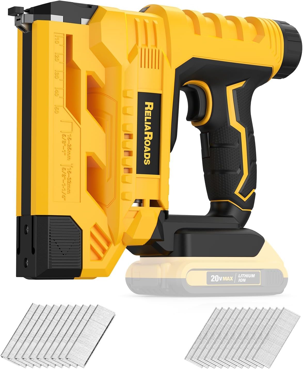 2-in-1 Cordless 18GA Brad Nailer & 1/4 Crown Stapler V87862