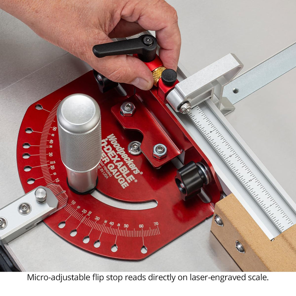 Miter Gauge with Flip Stop and Miter Bar N32155