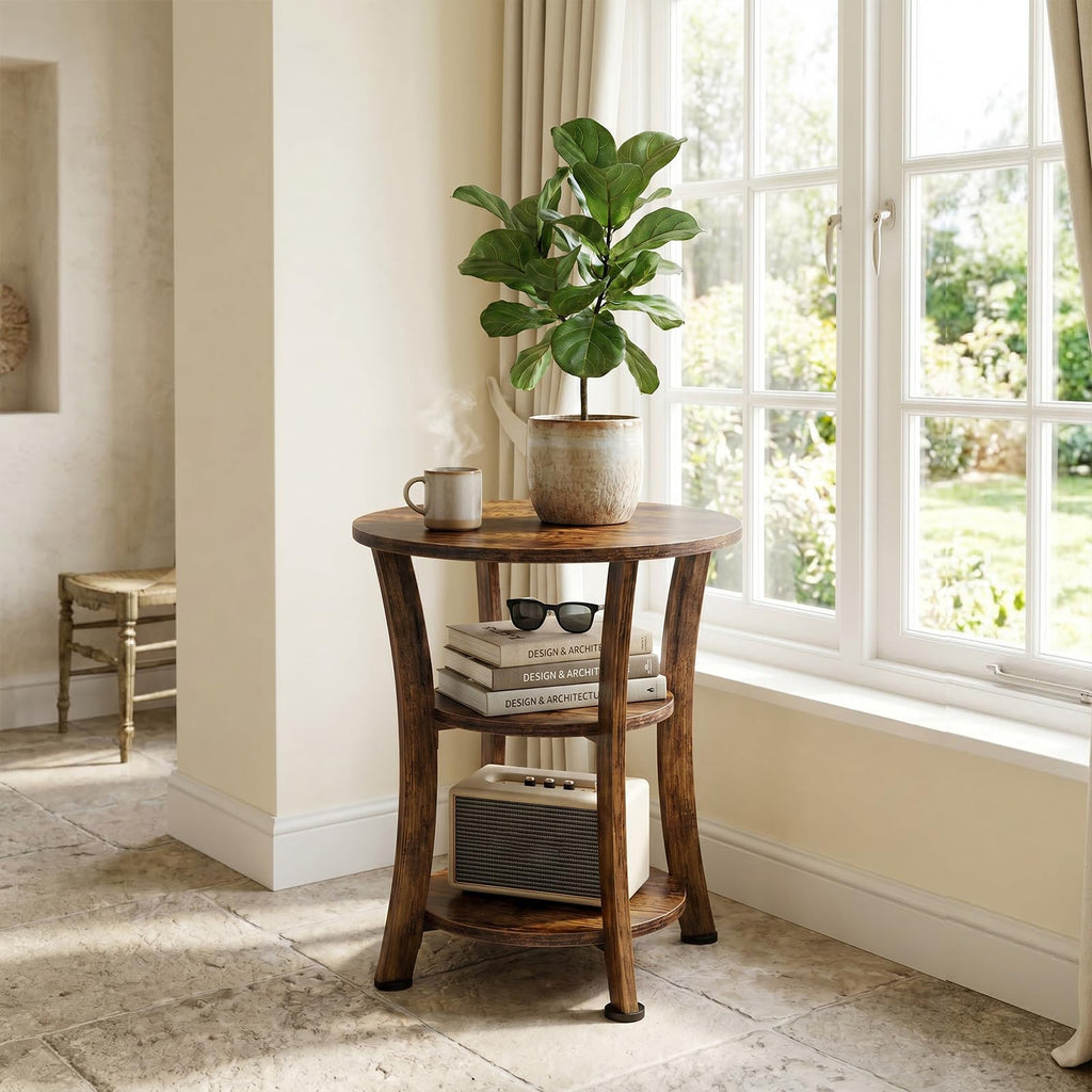 3 Tier Round End Table M371942