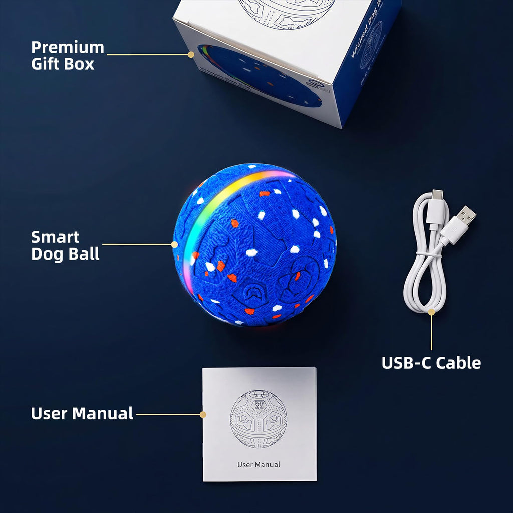 Interactive Dog Ball Toy 3 Modes L739814