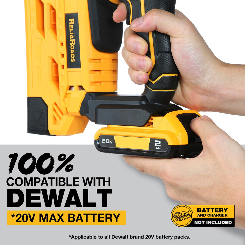 2-in-1 Cordless 18GA Brad Nailer & 1/4 Crown Stapler V87862