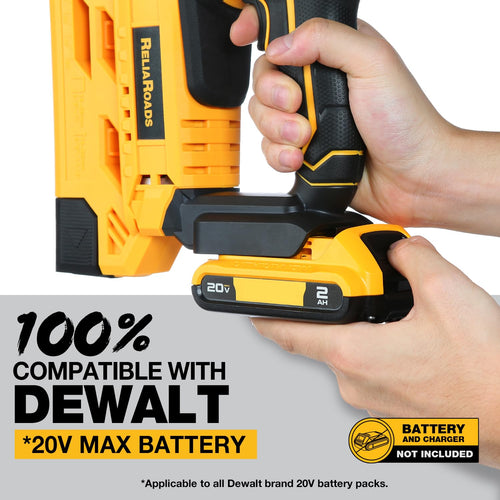 2-in-1 Cordless 18GA Brad Nailer & 1/4 Crown Stapler V87862