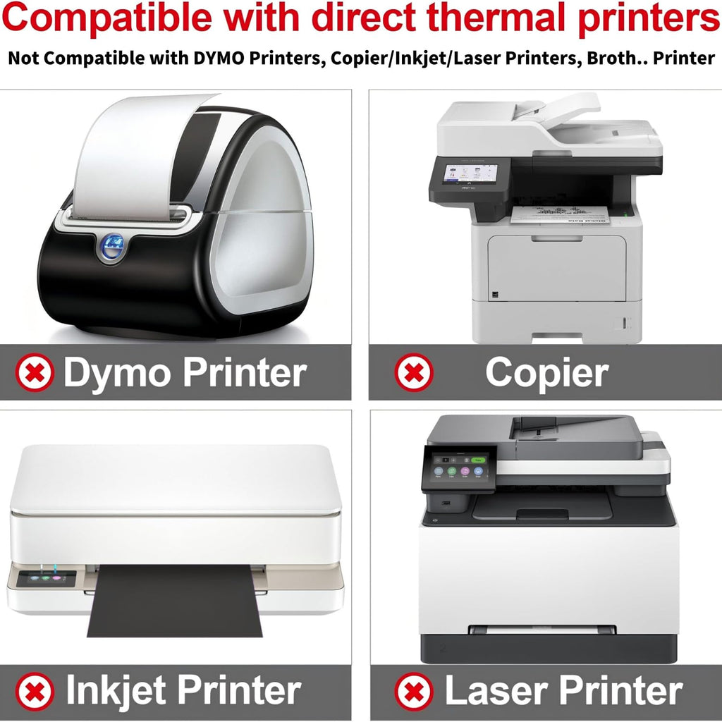 4x6 Thermal Labels 100/Stack D571