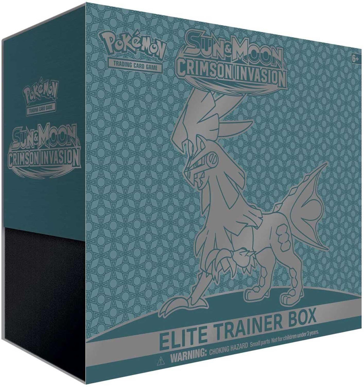 Pokemon Sun and Moon Crimson Invasion Elite Trainer Box Collectible Cards N6734