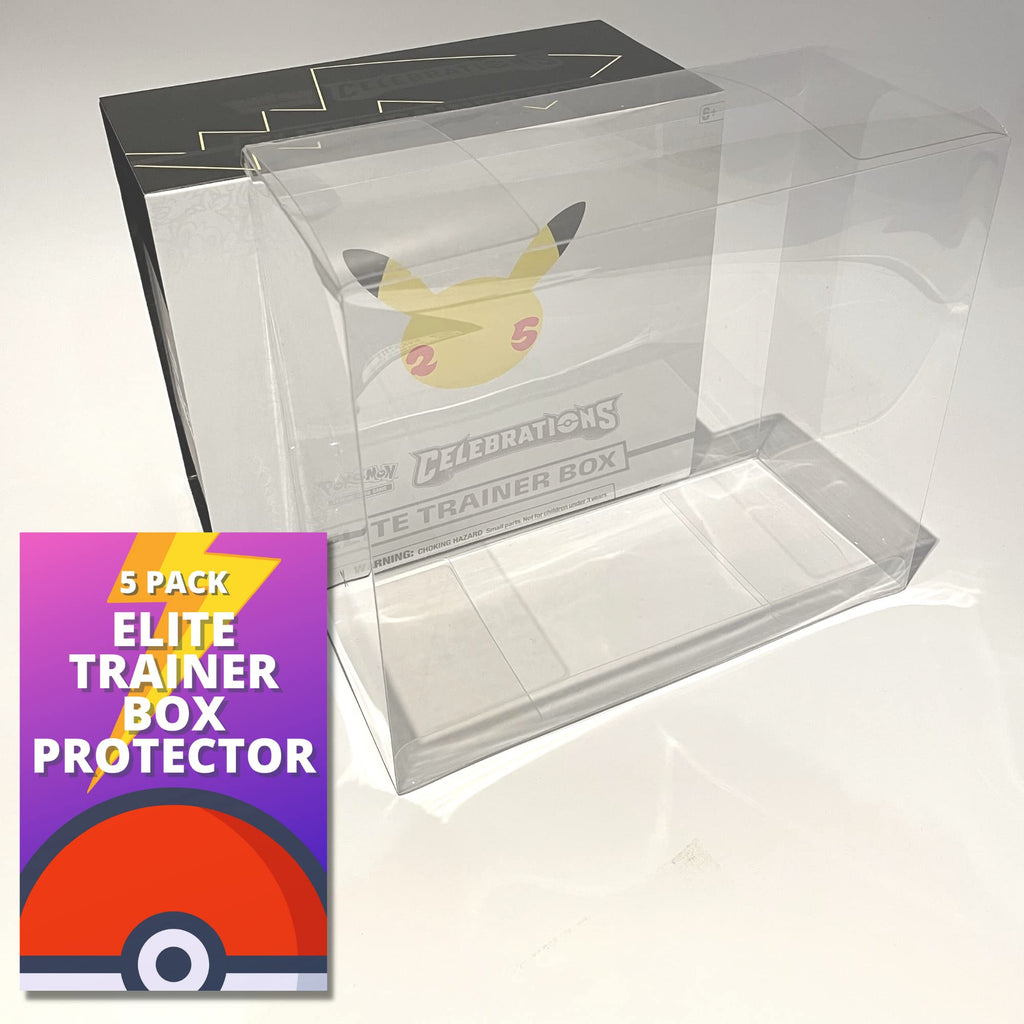 Clear Plastic Display Box for ETB Elite Trainer Box E378996
