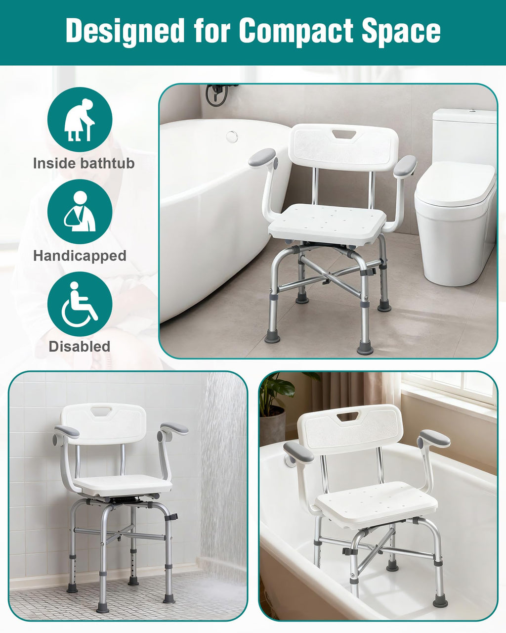 Adjustable Shower Chair B174