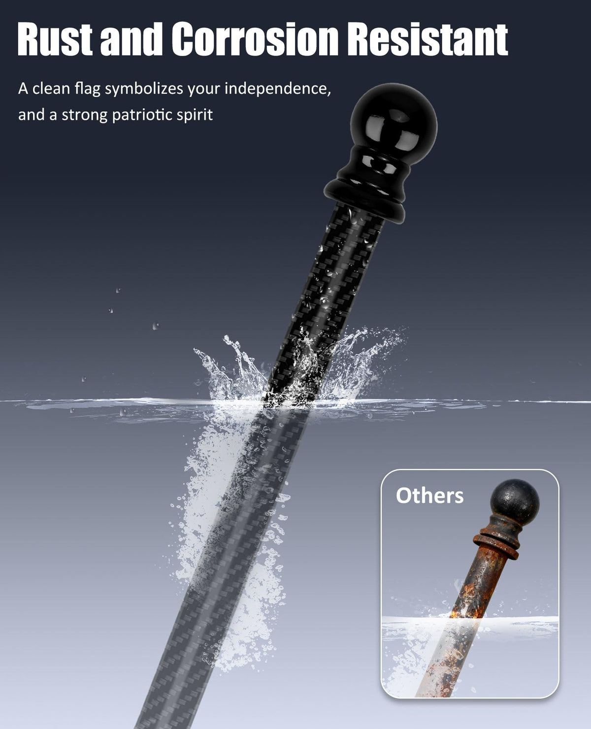Carbon Fiber Flag Pole T654776
