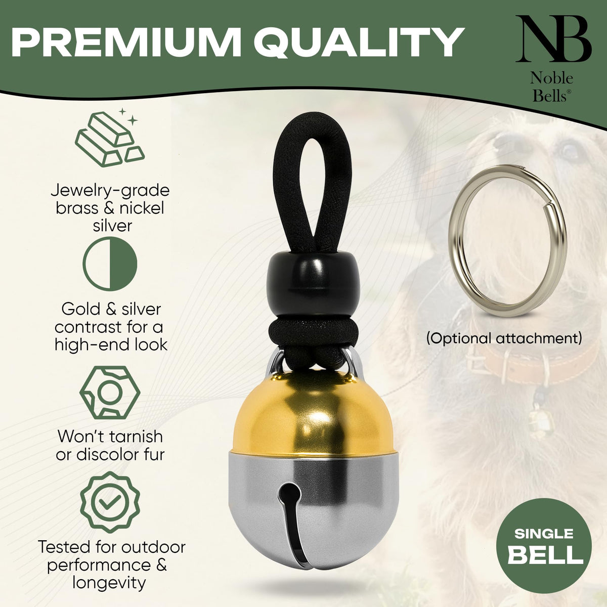 Extra Loud Collar Bell for Cat or Dog H712381