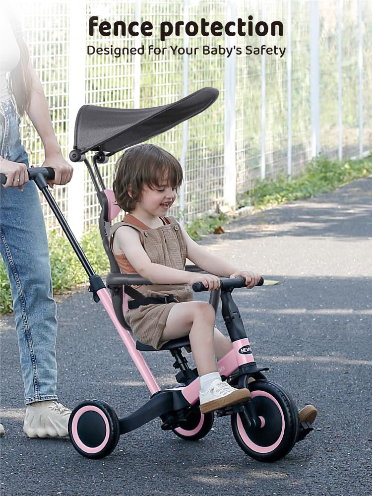 6-in-1 Tricycle for Toddlers 1-3 Y92415