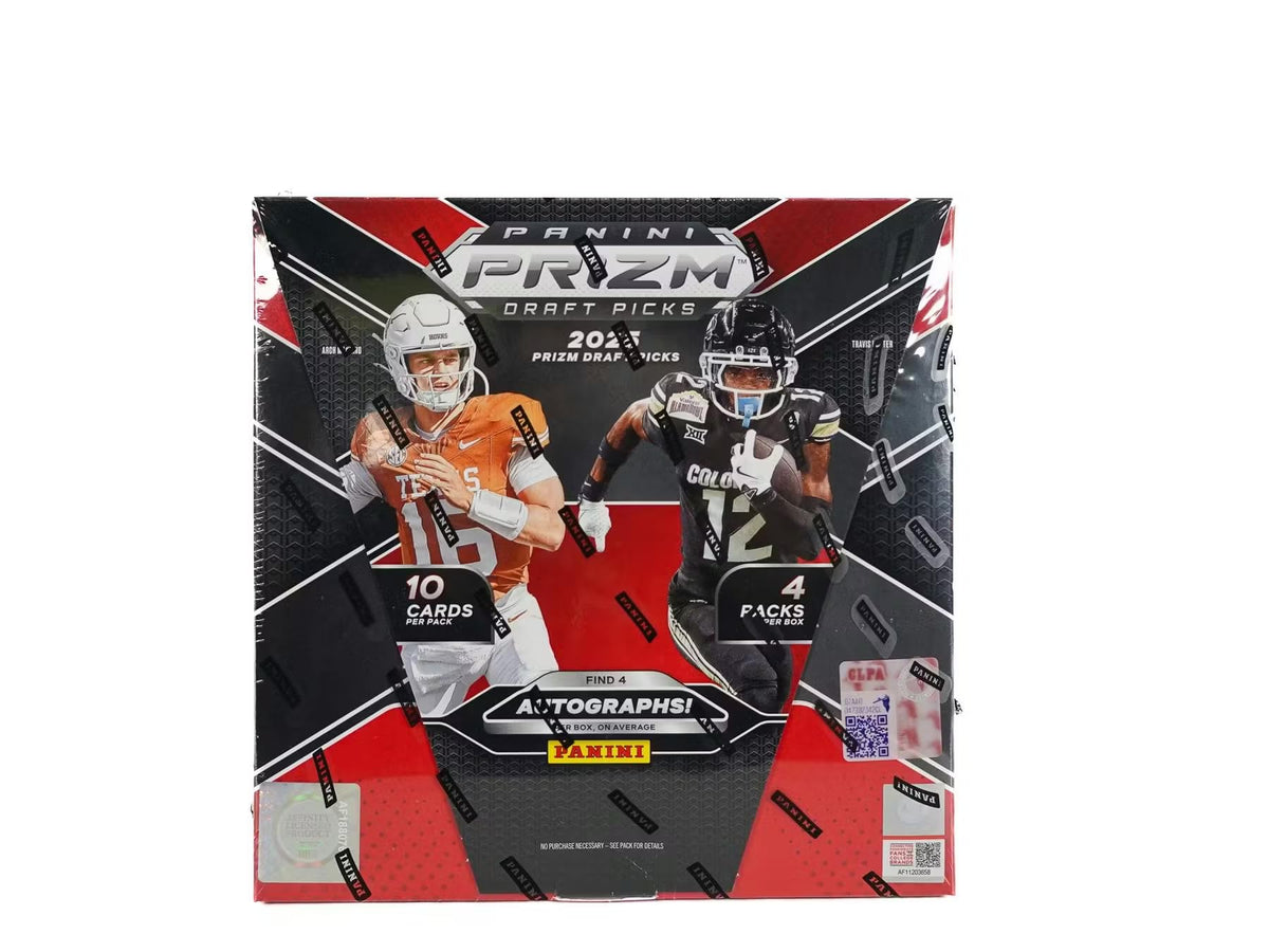 2025 Panini Prizm Draft Picks Football Trading Card Box E6617