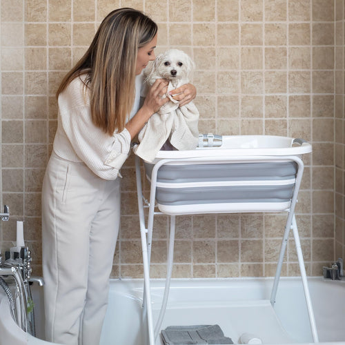 2 in 1 Collapsible Portable Dog Bath Tub Y27421