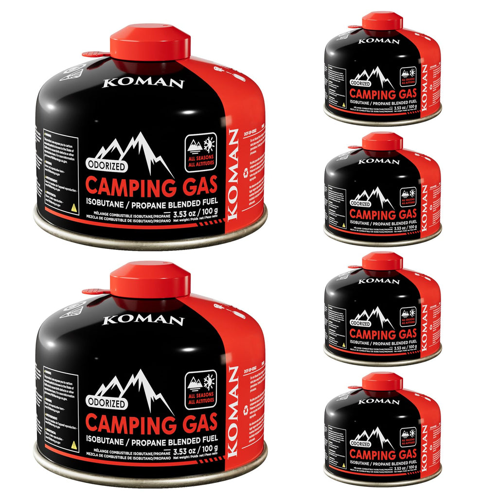 Isobutane Propane Fuel Canister 4 oz 6 Pack P820