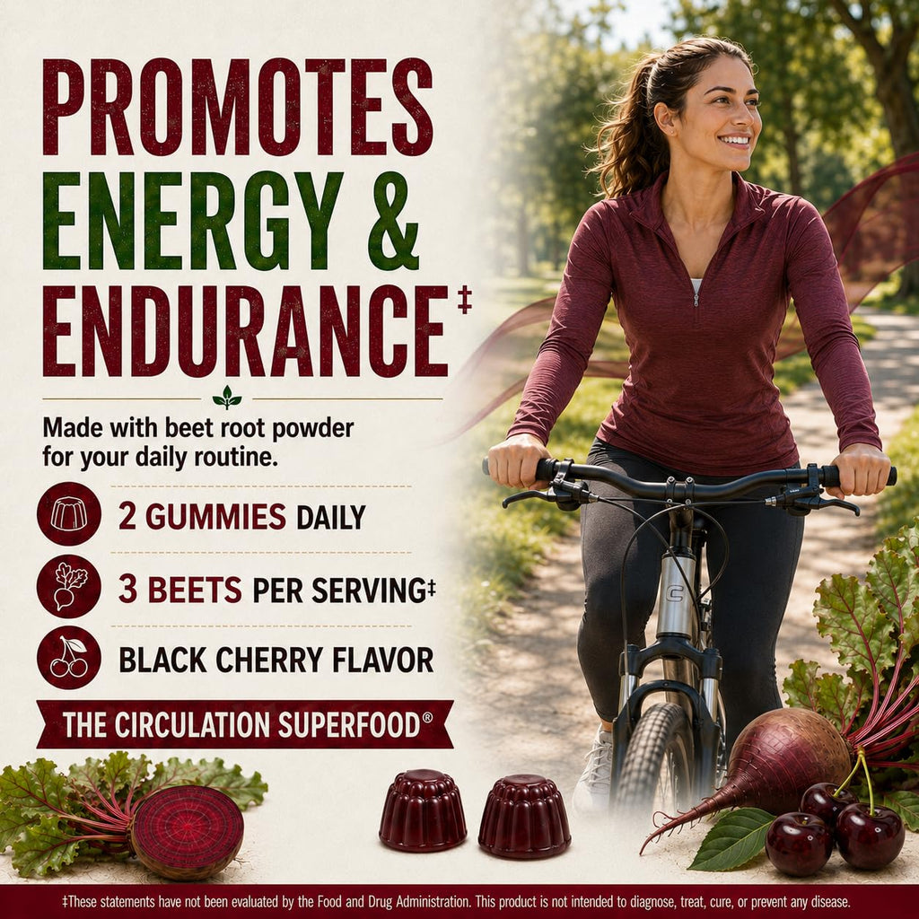 Beet Gummies 60 Count I9005
