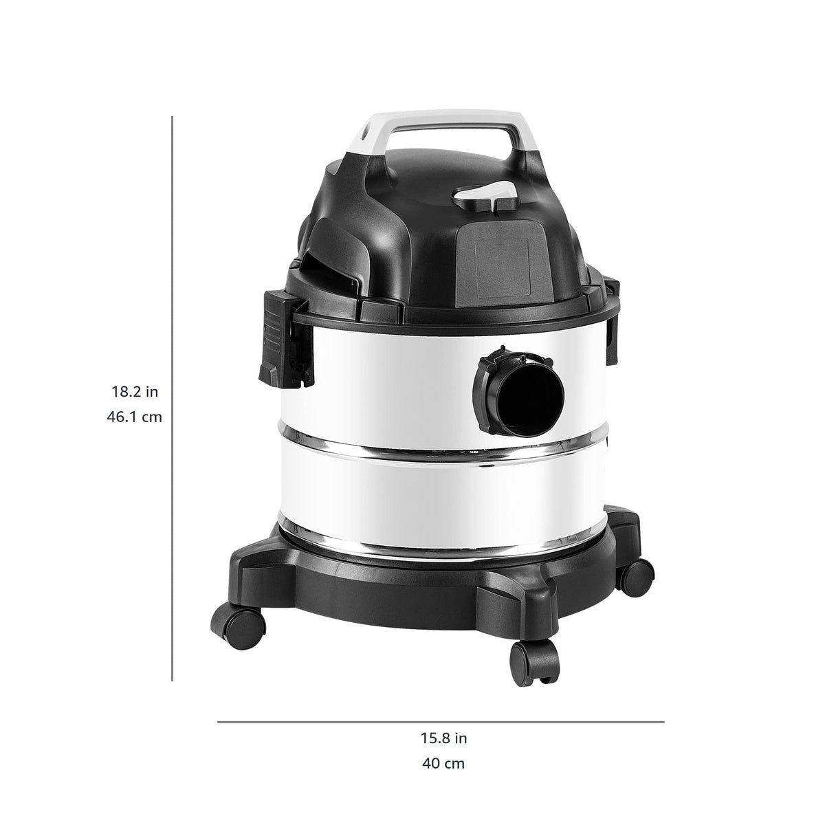 Wet Dry Shop Vacuum Cleaner 4 Gallon Stainless Steel T1842