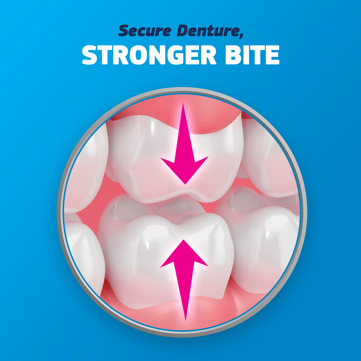 Denture Adhesive Cream 2.4 oz 3-Pack O9271
