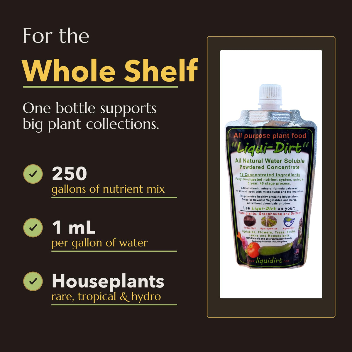 Organic Liquid Indoor Plant Fertilizer I573
