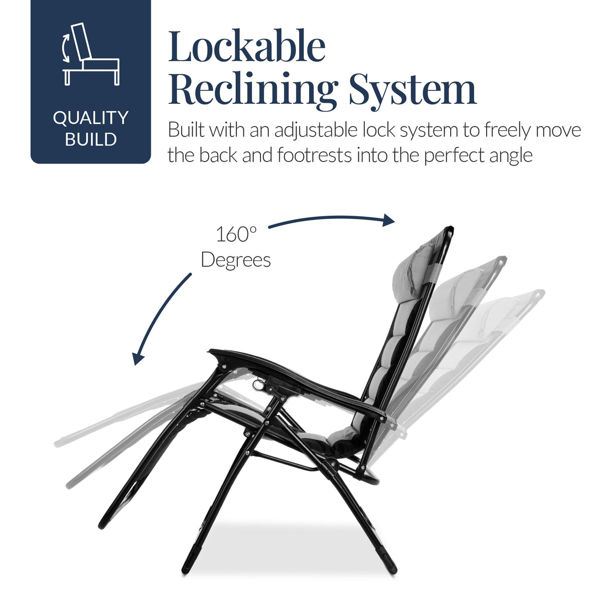 Oversized Padded Zero Gravity Chair Recliner J36400