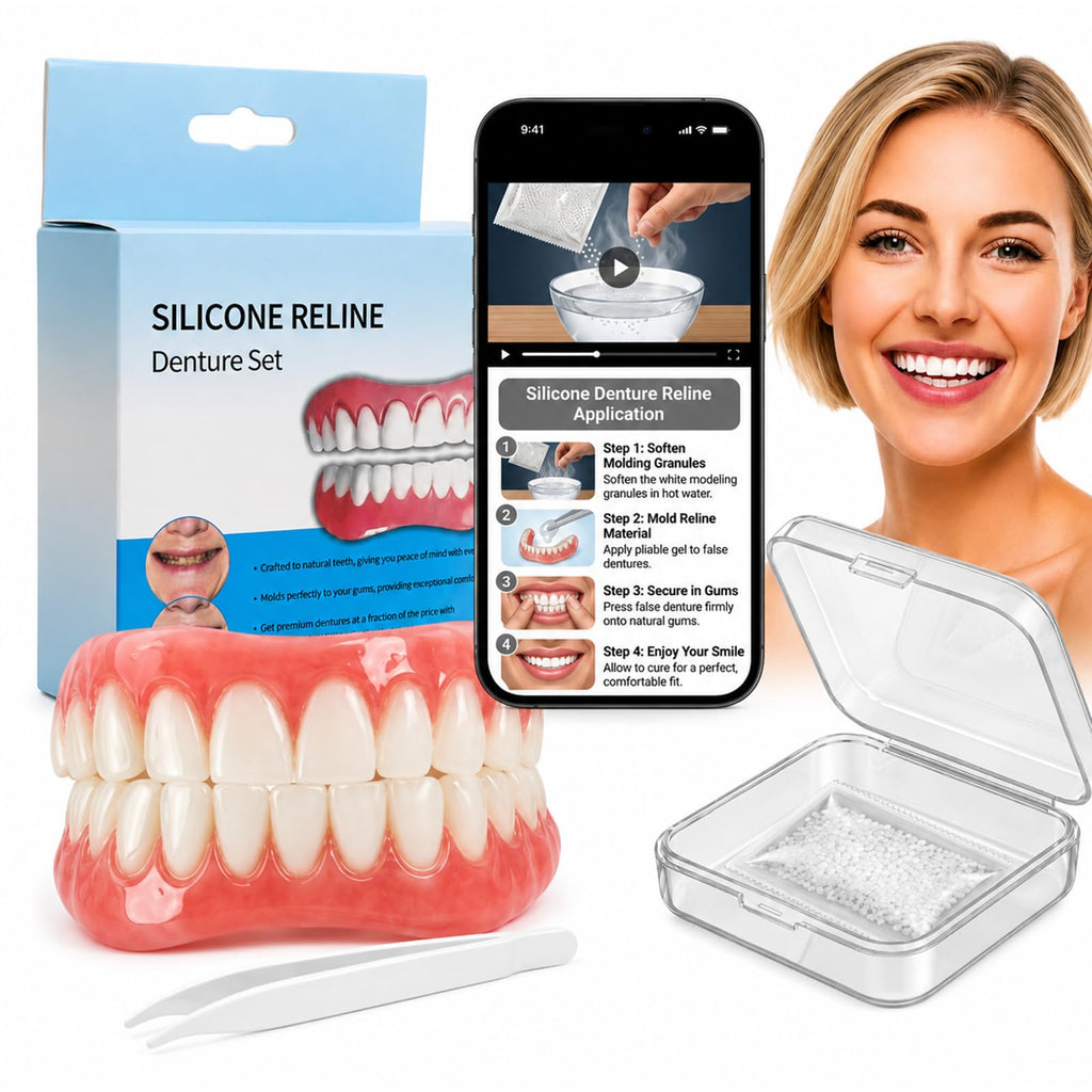 Silicone Dentures Set for Upper and Lower O514544
