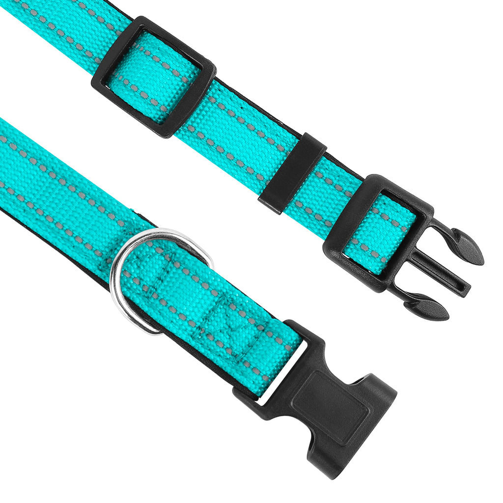 Reflective Adjustable Soft Neoprene Padded Dog Collar C29937