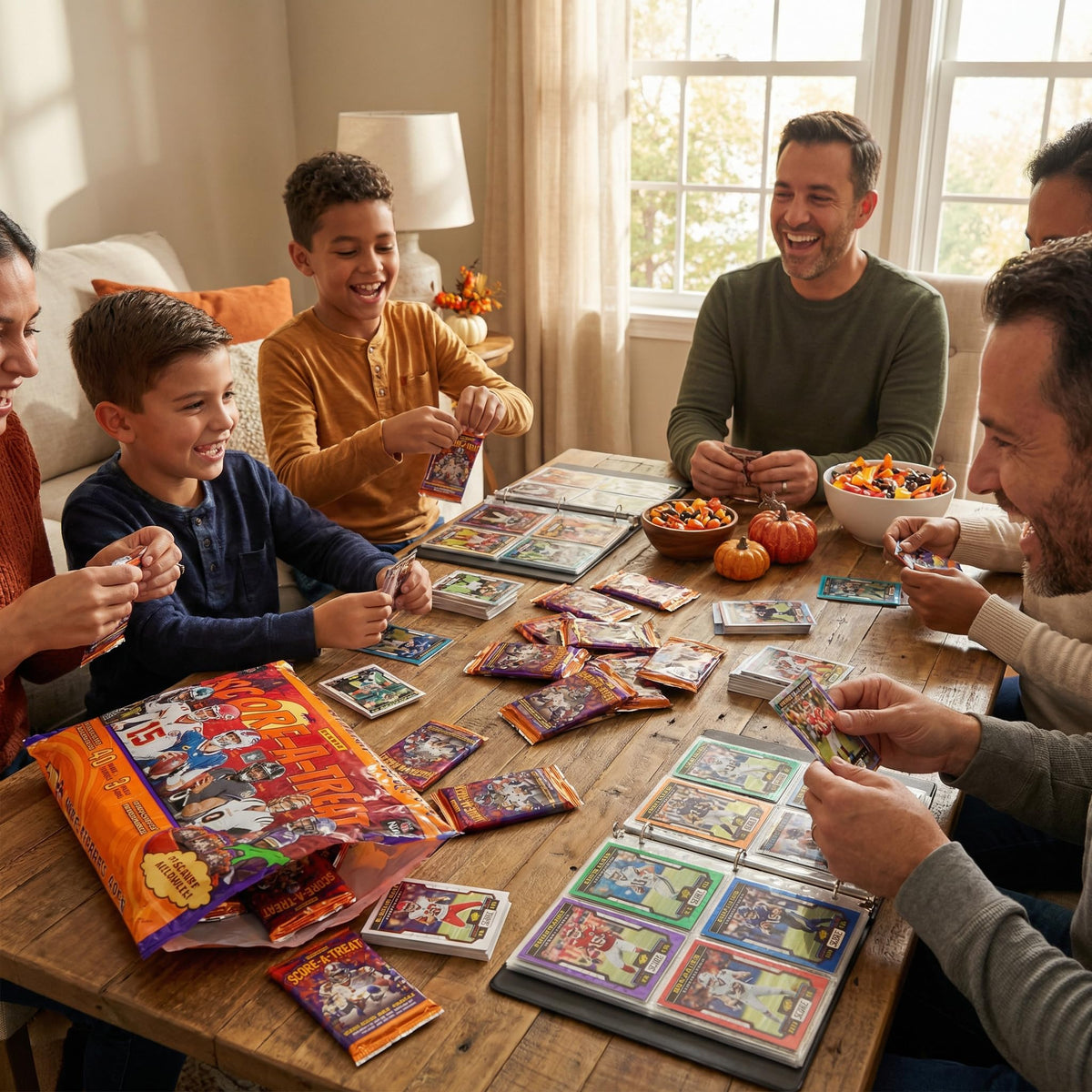 Halloween 2025 Football Trading Cards T1395