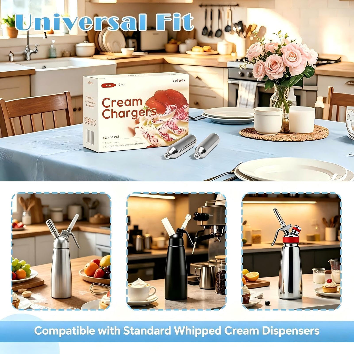 Whipped Cream Chargers Pack of 3 Z5639