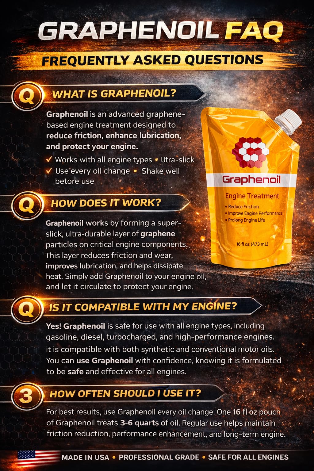 Graphene Engine Treatment 16 oz A1838