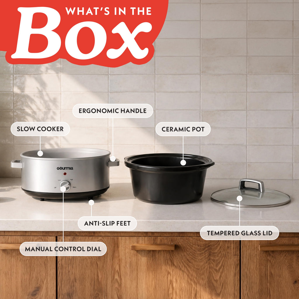 7 Qt Stainless Steel Slow Cooker T98845