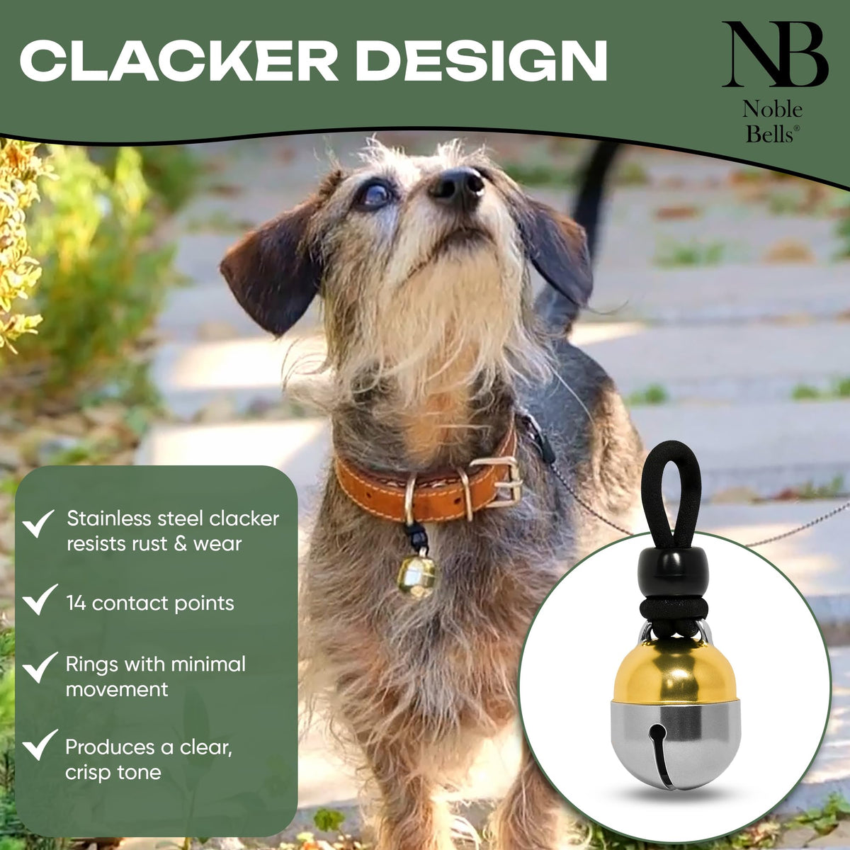 Extra Loud Collar Bell for Cat or Dog H712381