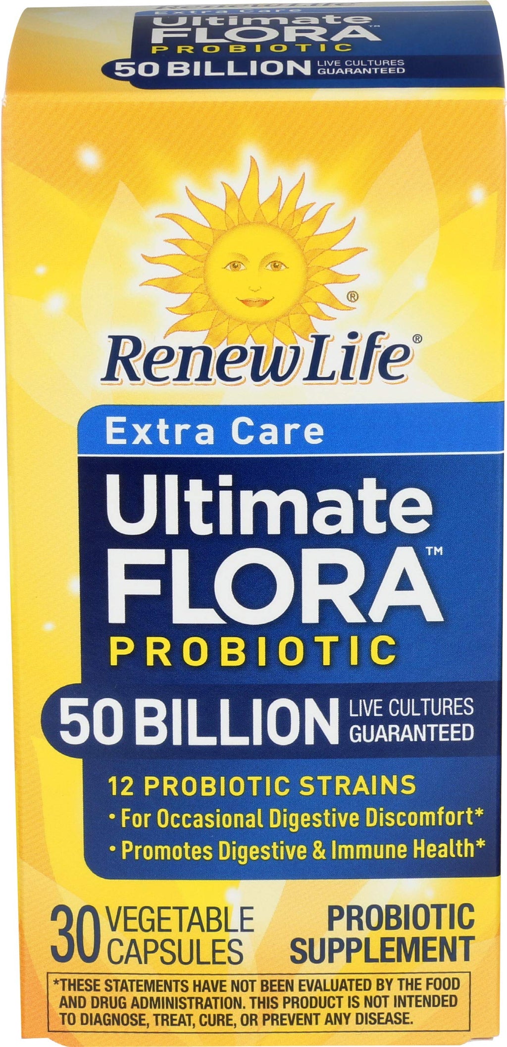 50 Billion CFU Digestive Probiotic B76417