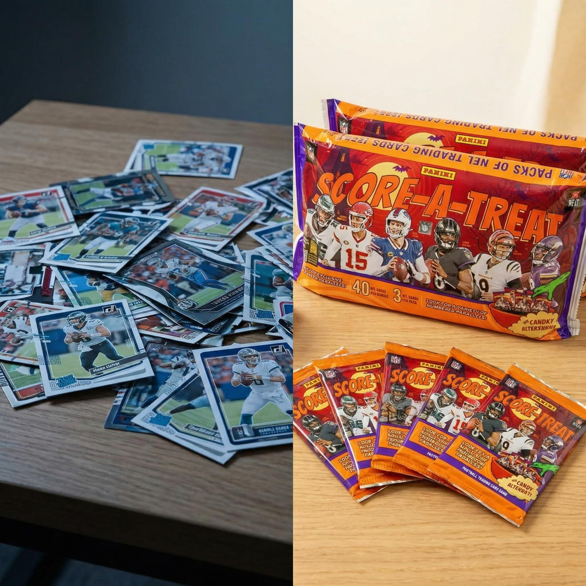 Halloween 2025 Football Trading Cards T1395