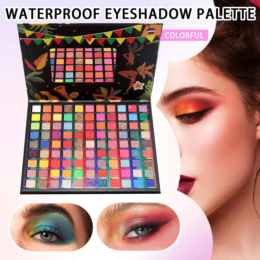 99 Colors Matte Glitter Eyeshadow Palette E2421