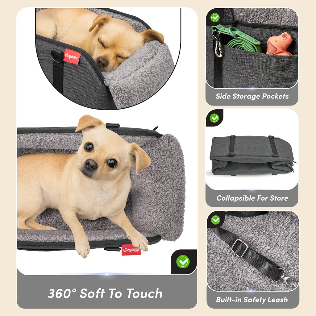 Grey Dog Car Seat P376966
