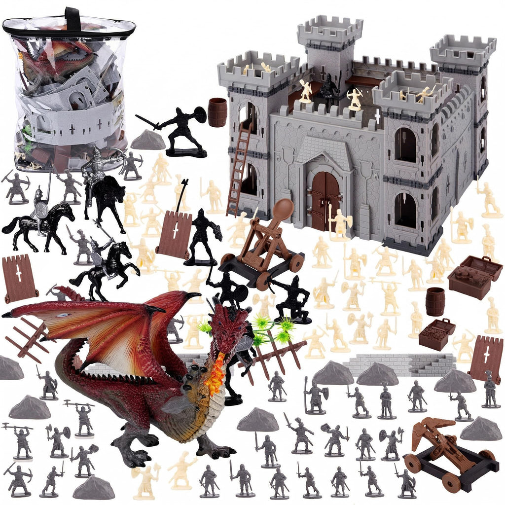 275PCS Medieval Dragon Castle Knights Figures Set F792