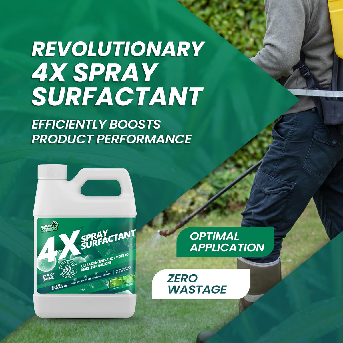 32oz 4X Non Ionic Surfactant Concentrated Wetting Agent M235