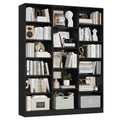 Triple Wide Bookshelf with 17 Display Shelves X671