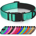 Reflective Adjustable Neoprene Padded Dog Collar S3331