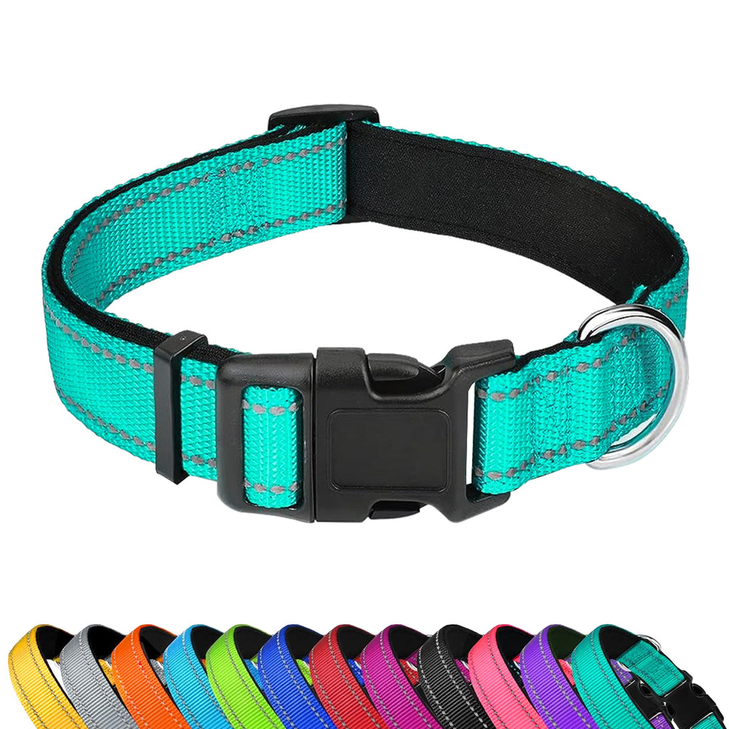 Reflective Adjustable Soft Neoprene Padded Dog Collar C29937