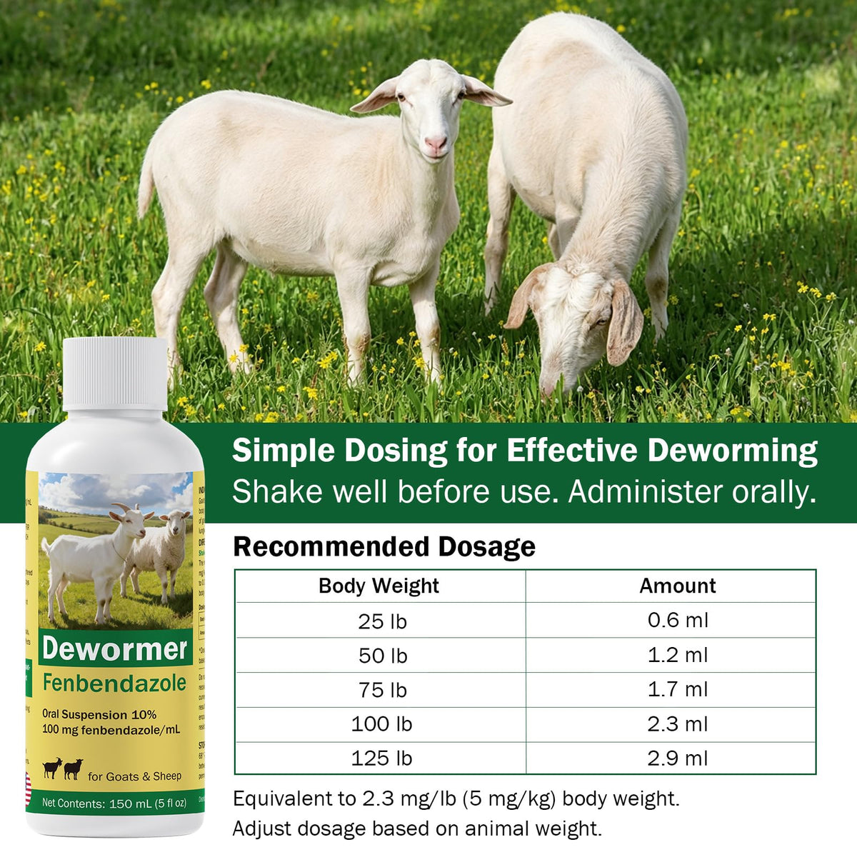 Liquid Dewormer with Fenbendazole X190534