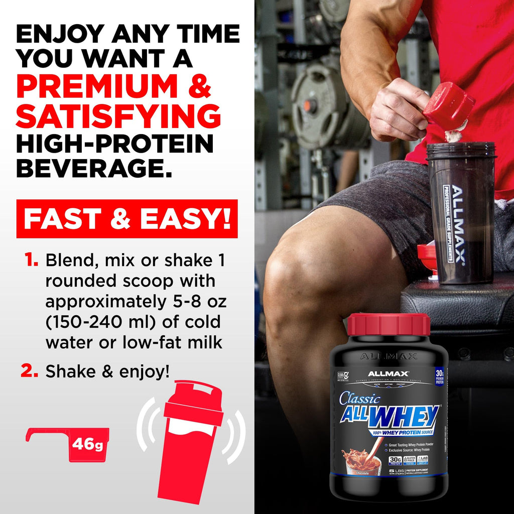 Chocolate Whey Protein Powder 5 lb W407