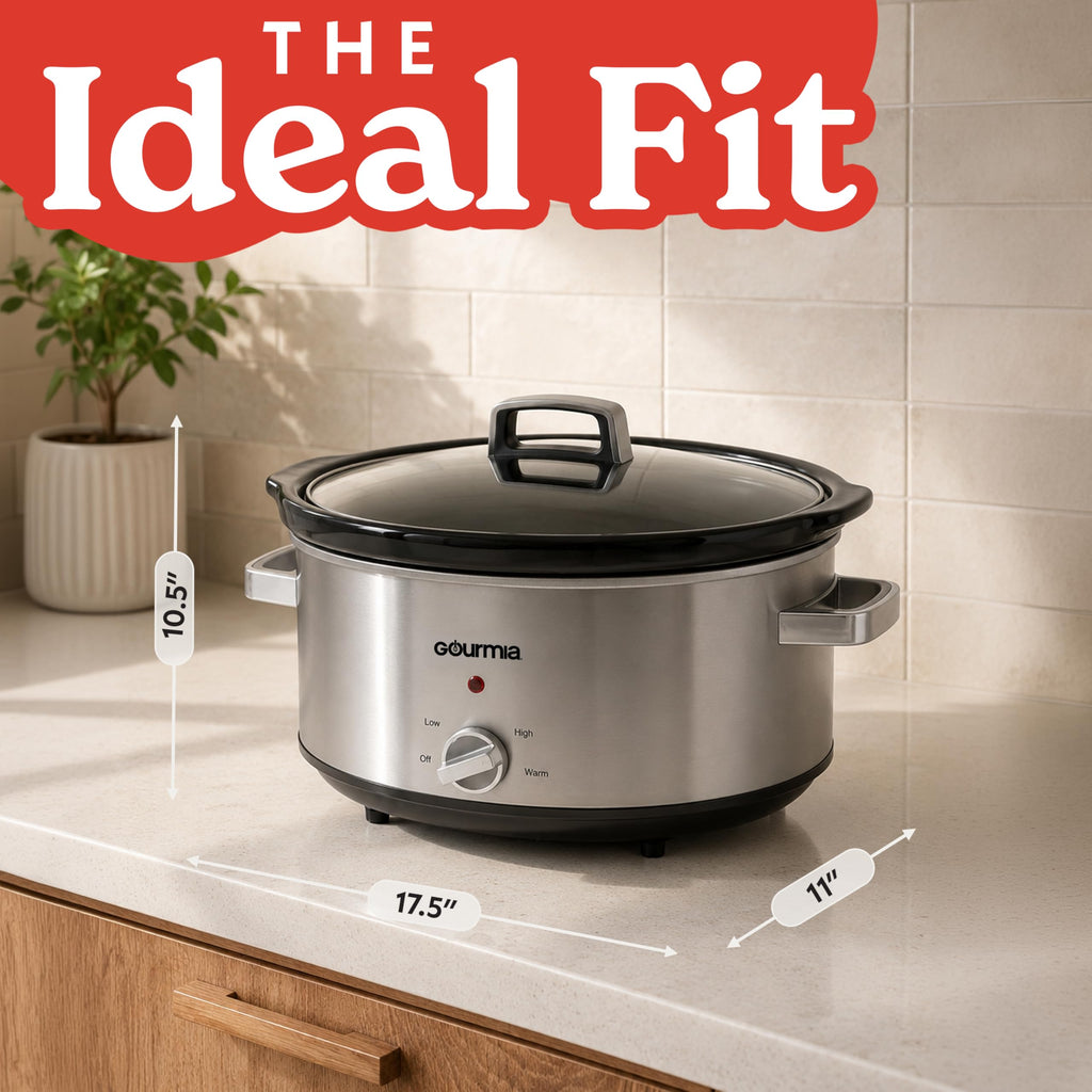 7 Qt Stainless Steel Slow Cooker T98845