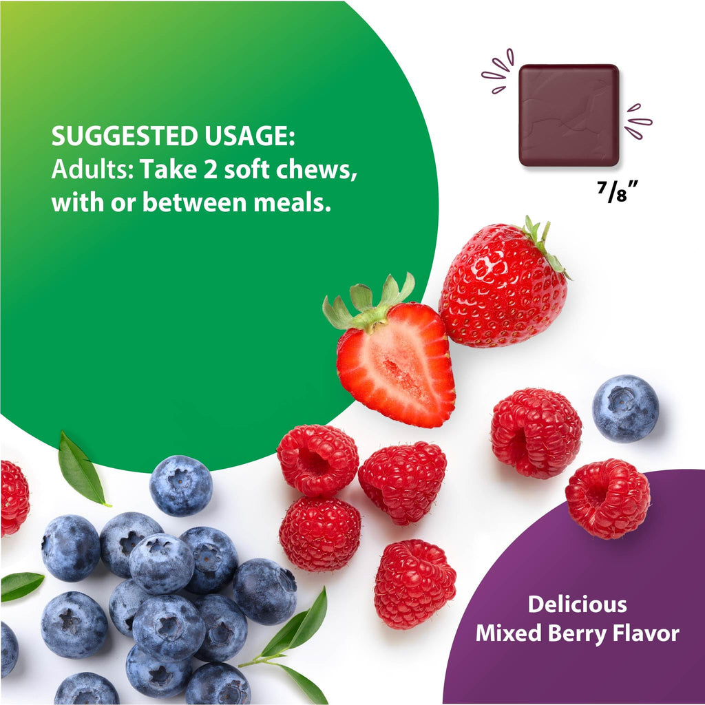 Beet Root Soft Chews Supplement 500 mg 60 Count L1692