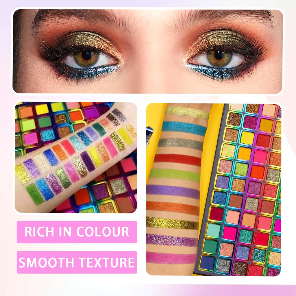 99 Colors Matte Glitter Eyeshadow Palette E2421