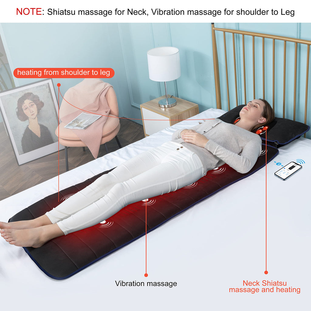Full Body Massage Mat with Heat Q3363