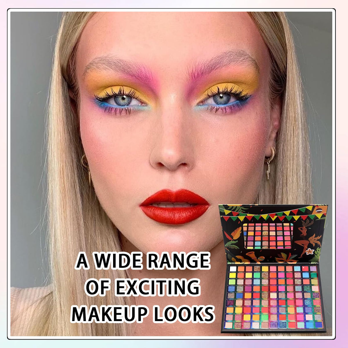 99 Colors Matte Glitter Eyeshadow Palette E2421