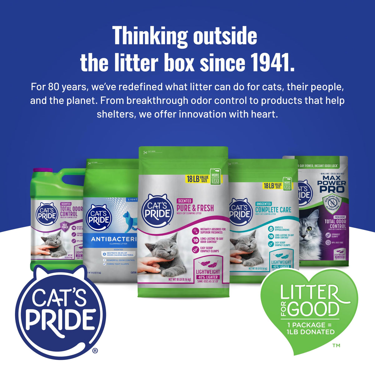 Clumping Litter Scented 15lb P93620