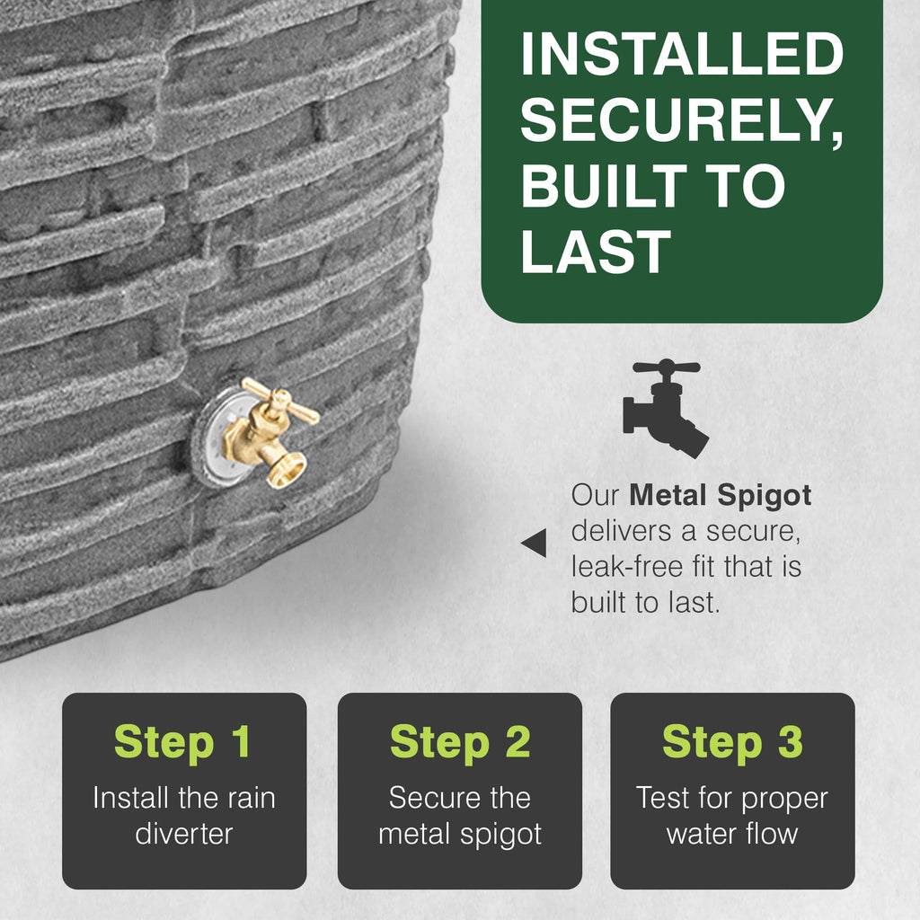 50 Gallon Rain Water Collection Barrel J227316